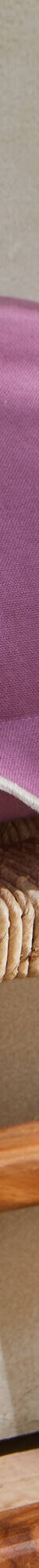 Coussin uni coton finition feston (mauve) Coussin uni coton finition feston (mauve)